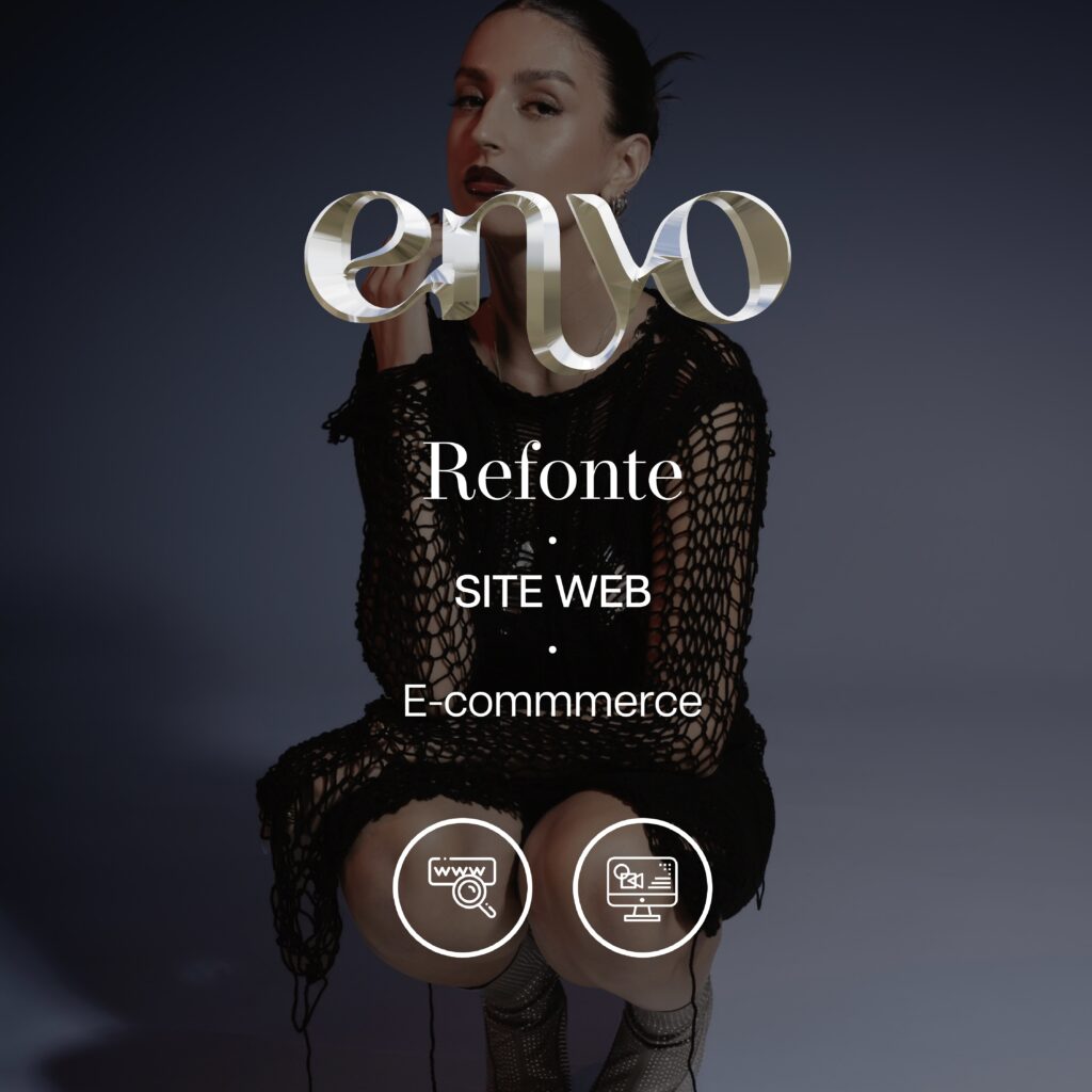 refonte site web e-commerce marque de vêtements paris enyo studio